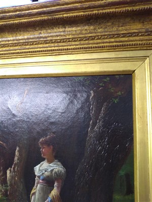 Lot 435 - Marcus Stone RA (1840-1921)