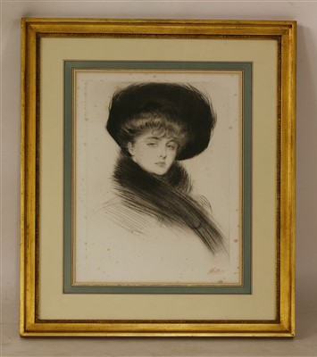 Lot 382 - Paul-Cesar Helleu (French, 1859-1927)