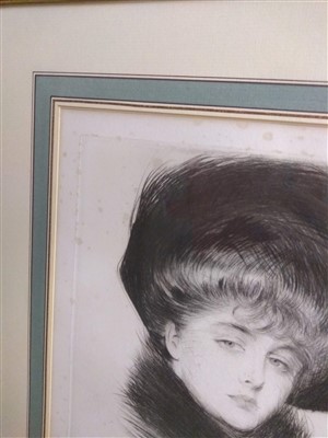 Lot 382 - Paul-Cesar Helleu (French, 1859-1927)