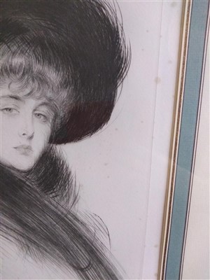 Lot 382 - Paul-Cesar Helleu (French, 1859-1927)