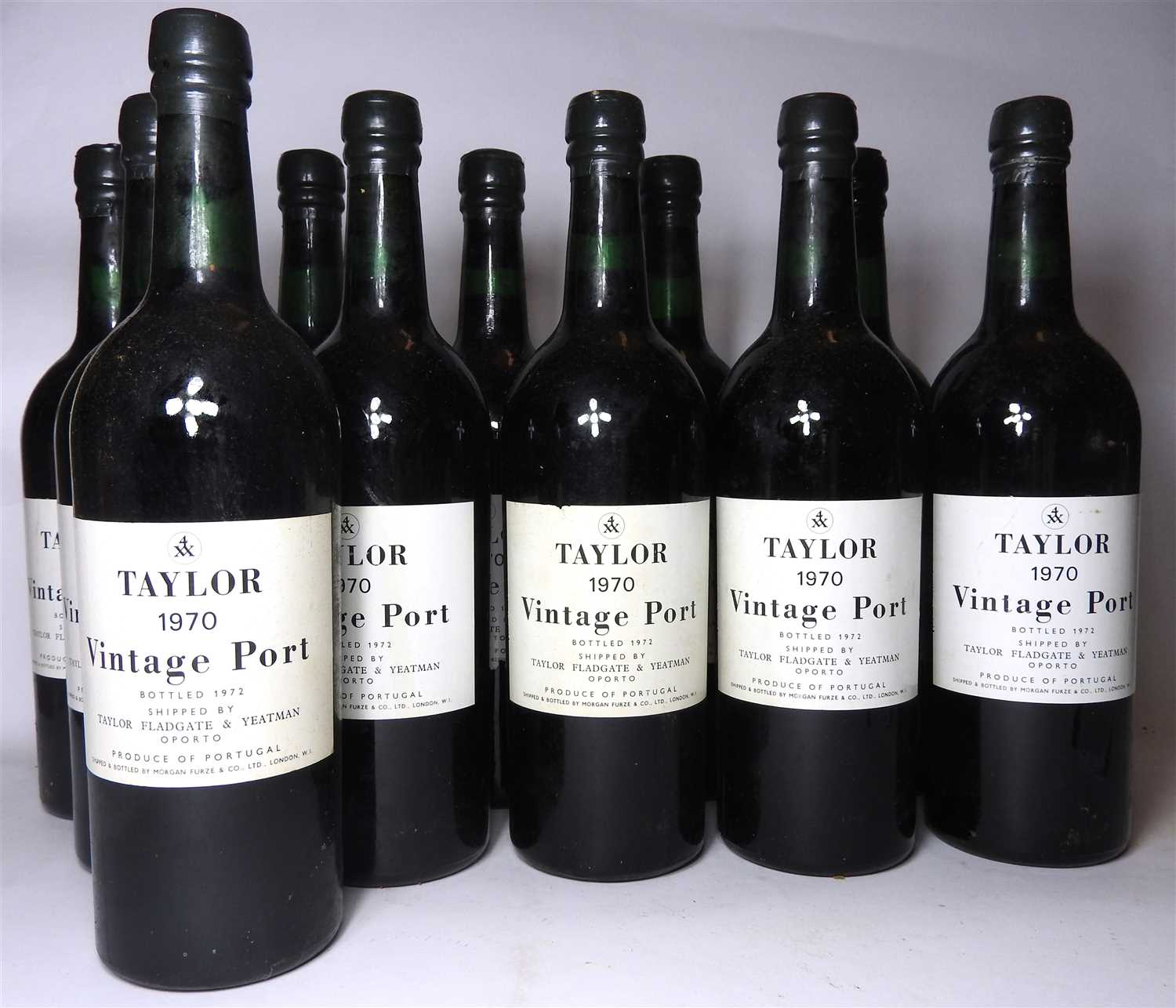 Lot 72 - Taylor, 1970, bottled 1972, twelve bottles (boxed)