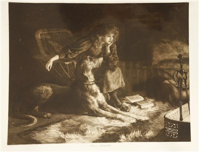 Lot 371 - Herbert Thomas Dicksee RE (1862-1942)