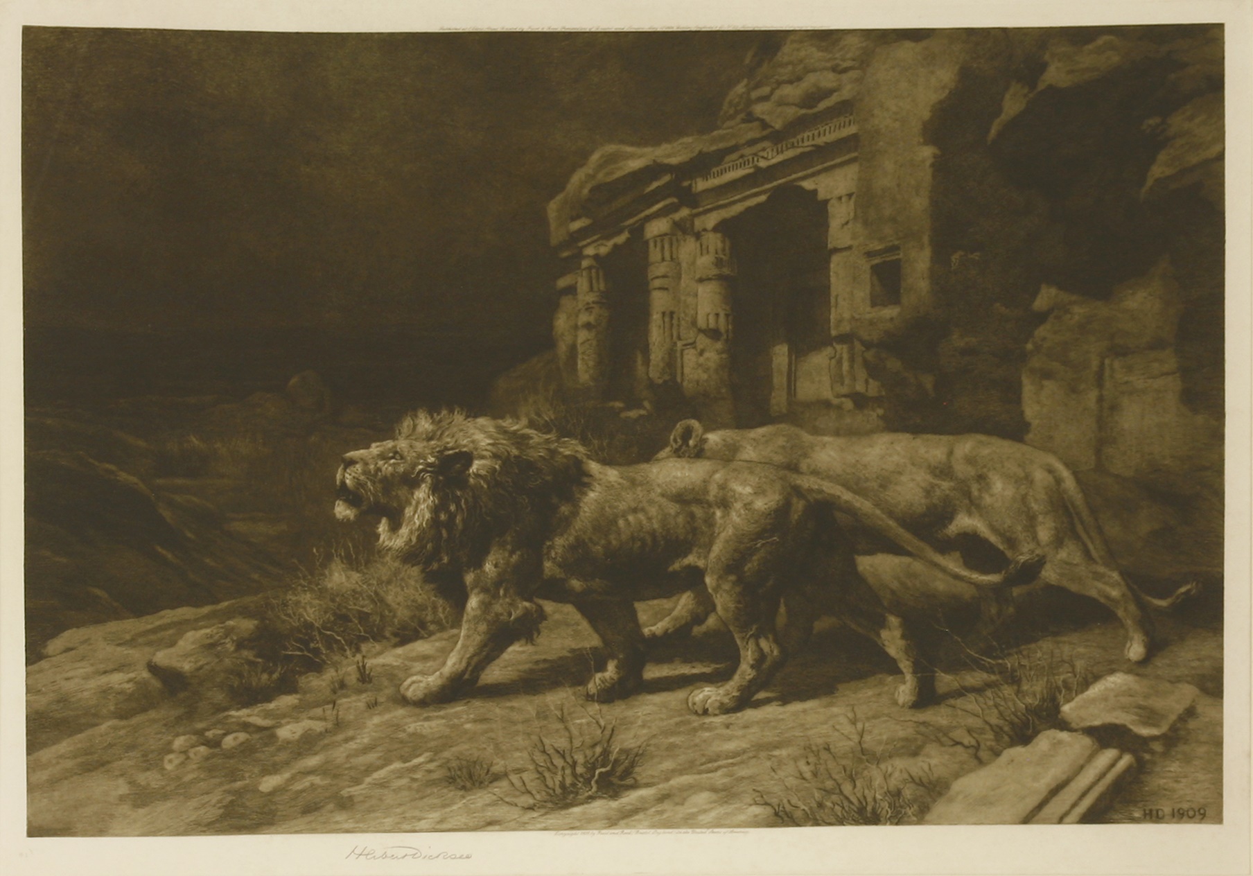 BA1118 □送料込□ Herbert Dicksee ハーバート・ディックシー