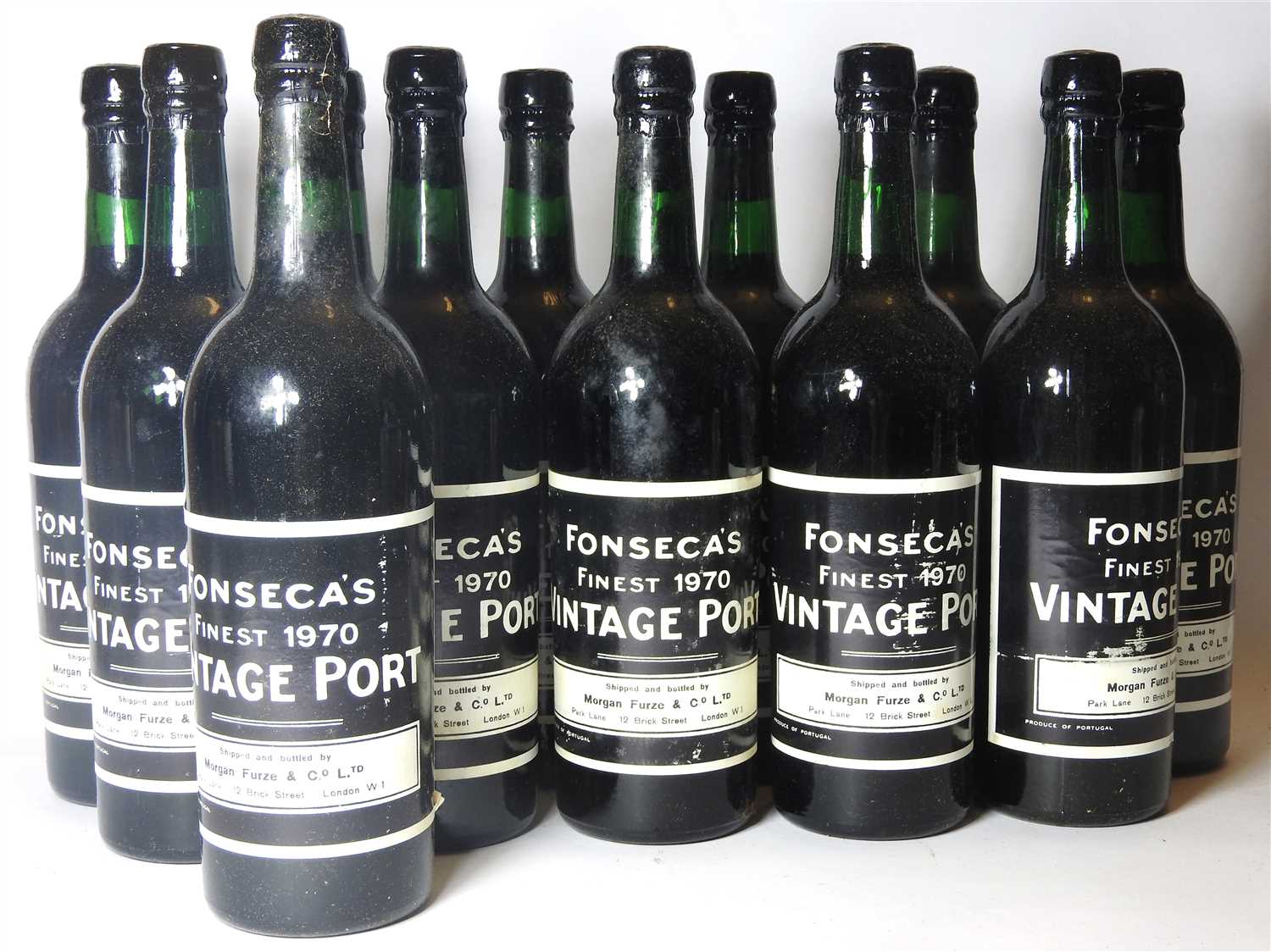 Lot 103 - Fonseca's Finest, 1970, twelve bottles (boxed)