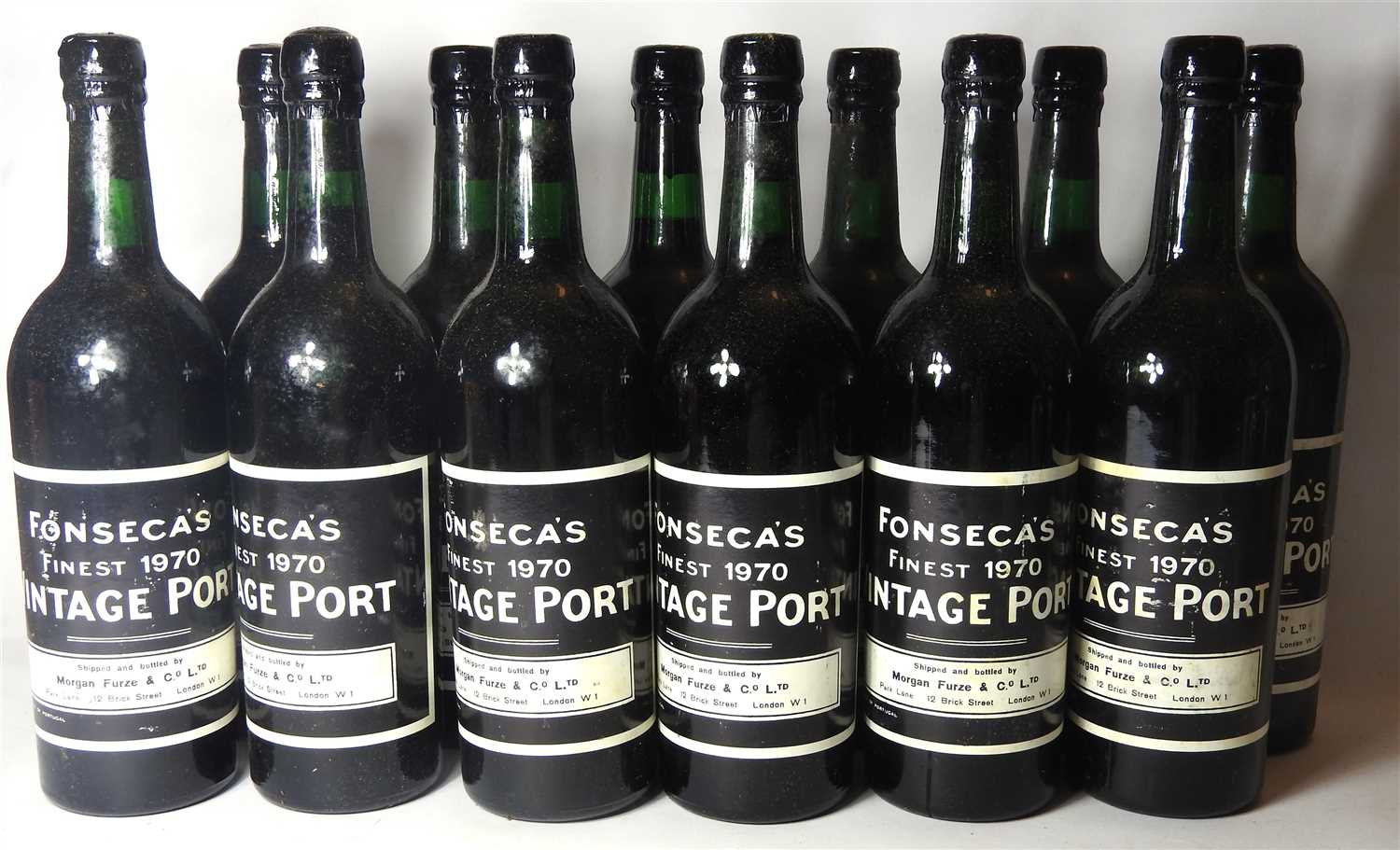 Lot 115 - Fonseca's Finest, 1970, twelve bottles (boxed)