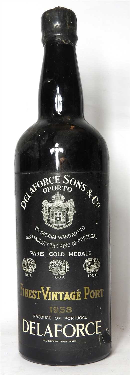 Lot 111 - Delaforce, 1958, one bottle