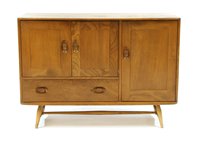 Lot 675 - An Ercol 'golden dawn' sideboard, 115cm wide, 49cm deep, 81cm high