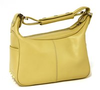Lot 198 - A Tod's cream leather mini tote handbag