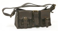 Lot 761 - A Mulberry oak leather mini Roxanne handbag