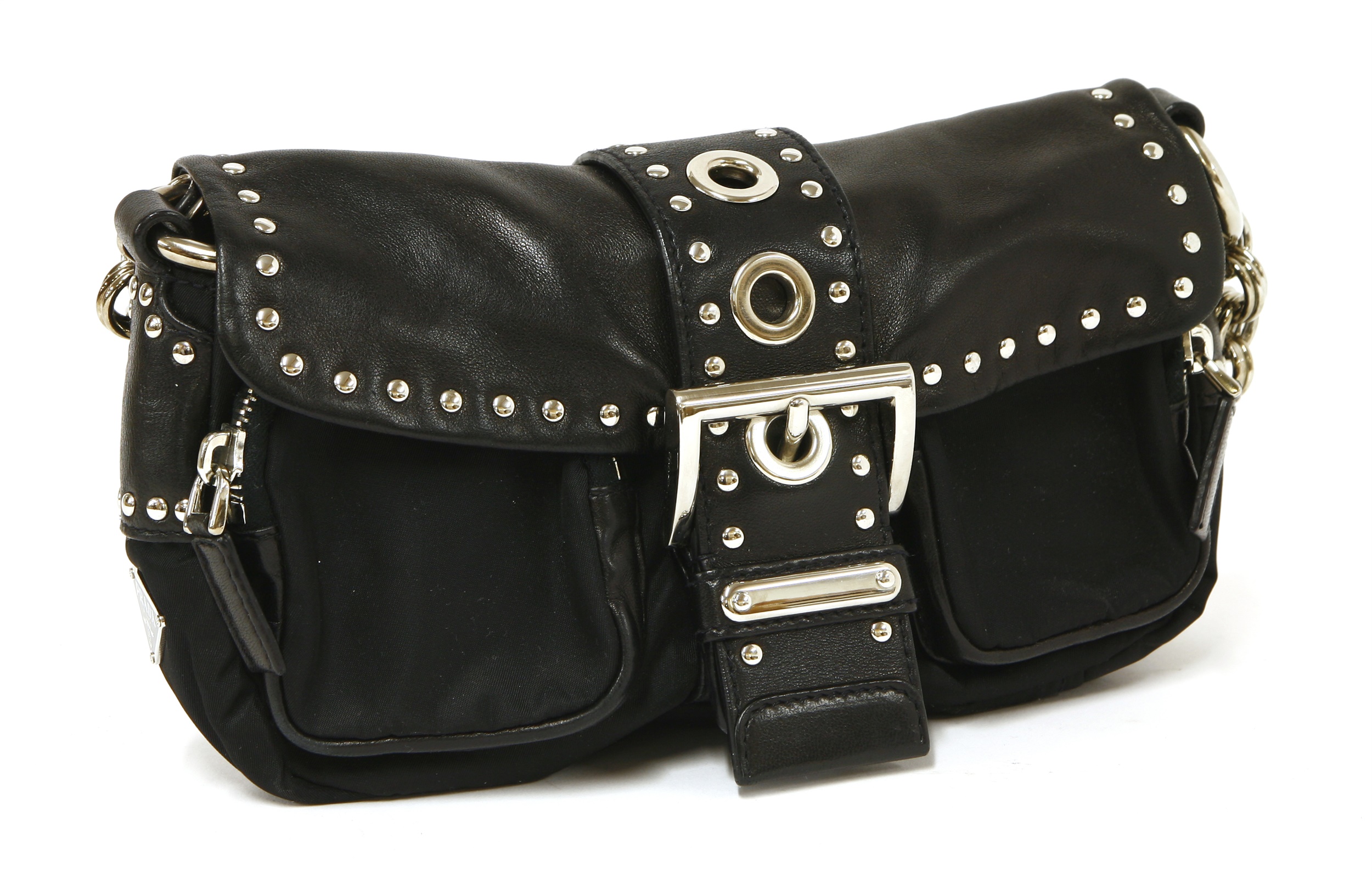 prada biker bag
