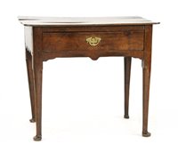 Lot 318 - A Dutch oak side table