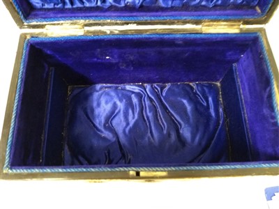 Lot 180 - An Anglo-Chinese mother-of-pearl casket