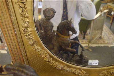 Lot 829 - A Regency gilt overmantel mirror