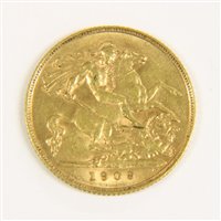 Lot 41 - Coins, Great Britain, Edward VII (1901 - 1910)