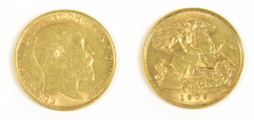 Lot 41 - Coins, Great Britain, Edward VII (1901 - 1910)