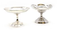 Lot 353 - A silver tazza