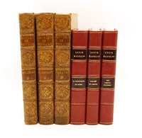 Lot 510A - BINDING: 18th century and later French part sets