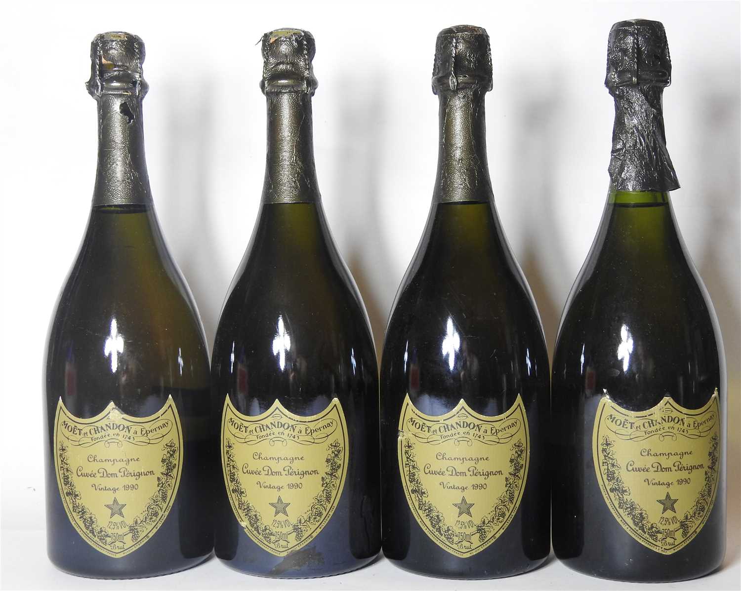 Lot 57 - Moët & Chandon, Dom Pérignon, 1990, four bottles
