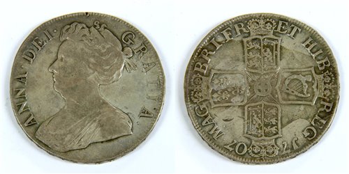 Lot 17 - Coins, Great Britain, Anne (1702-1714)