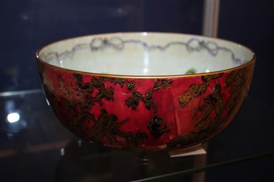 Lot 107 - A Wedgwood Fairyland Lustre Firbolgs IV pattern bowl