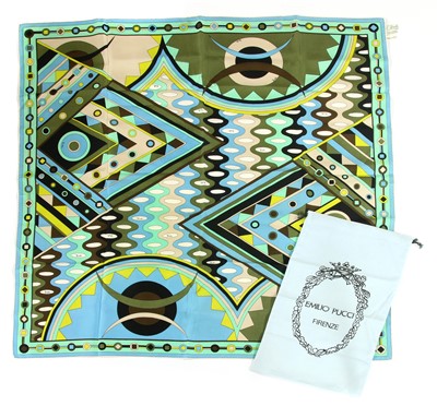 Lot 571 - An Emilio Pucci silk scarf