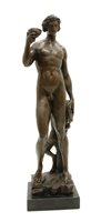 Lot 609 - A Grand Tour style bronze