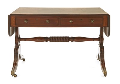 Lot 146 - A Regency mahogany sofa table