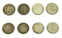 Lot 107 - Coins, Great Britain, an assortment of silver coins
