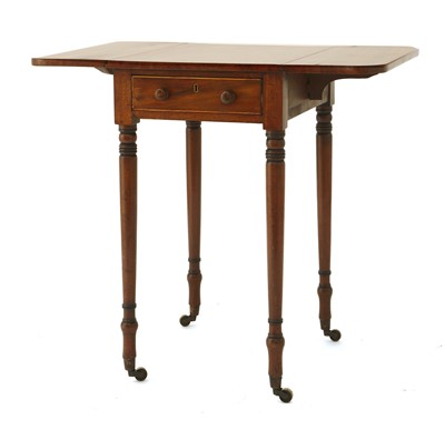Lot 287 - A Victorian mahogany worktable