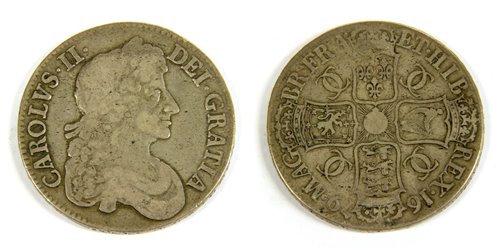 Lot 13 - Coins, Great Britain, Charles II (1662-1685)