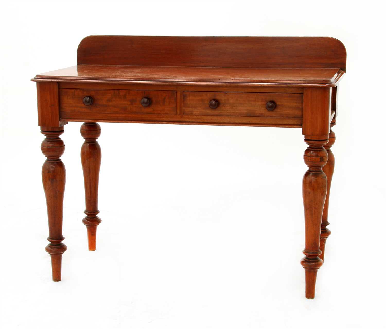 Lot 194 - A Victorian mahogany side table