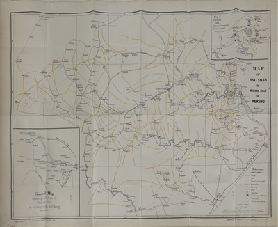 Lot 636A - A copper engraved map of a journey from Hang-Tchoo-Foo to Quang-Tchoo-Foo