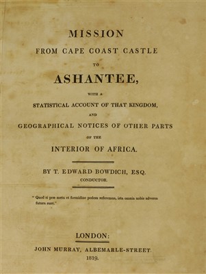 Lot 245 - Bowdich, T. Edward: Mission from Cape Coast Castle to Ashantee