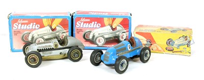 Lot 95 - A Schuco Studio tinplate steerable driving school car