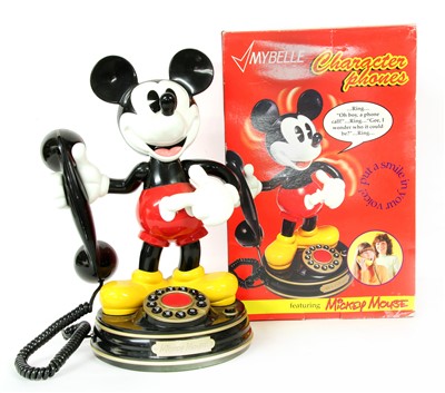 Lot 109 - A Mybelle Mickey Mouse character telephone