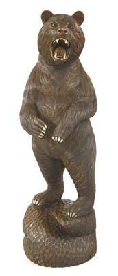 Lot 740 - A Black Forest-style standing bear