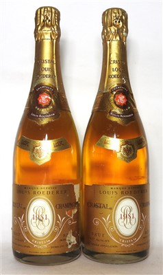 Lot 66 - Louis Roederer, Cristal, 1981, two bottles