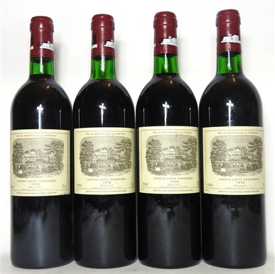 Lot 285 - Château Lafite Rothschild, Pauillac, 1st growth, 1978, four bottles
