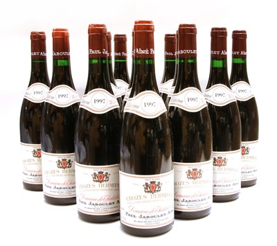 Lot 158 - Paul Jaboulet Aîné, Domaine de Thalabert, Crozes Hermitage, 1997, twelve bottles (boxed)