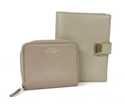 Lot 220 - A Smythson of London personal organiser and coin purse