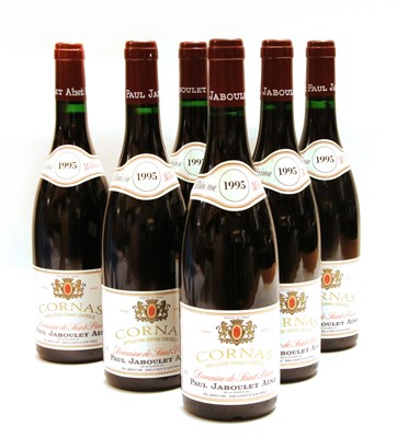 Lot 164 - Paul Jaboulet Aîné, Domaine de Saint-Pierre, Cornas, 1995, six bottles