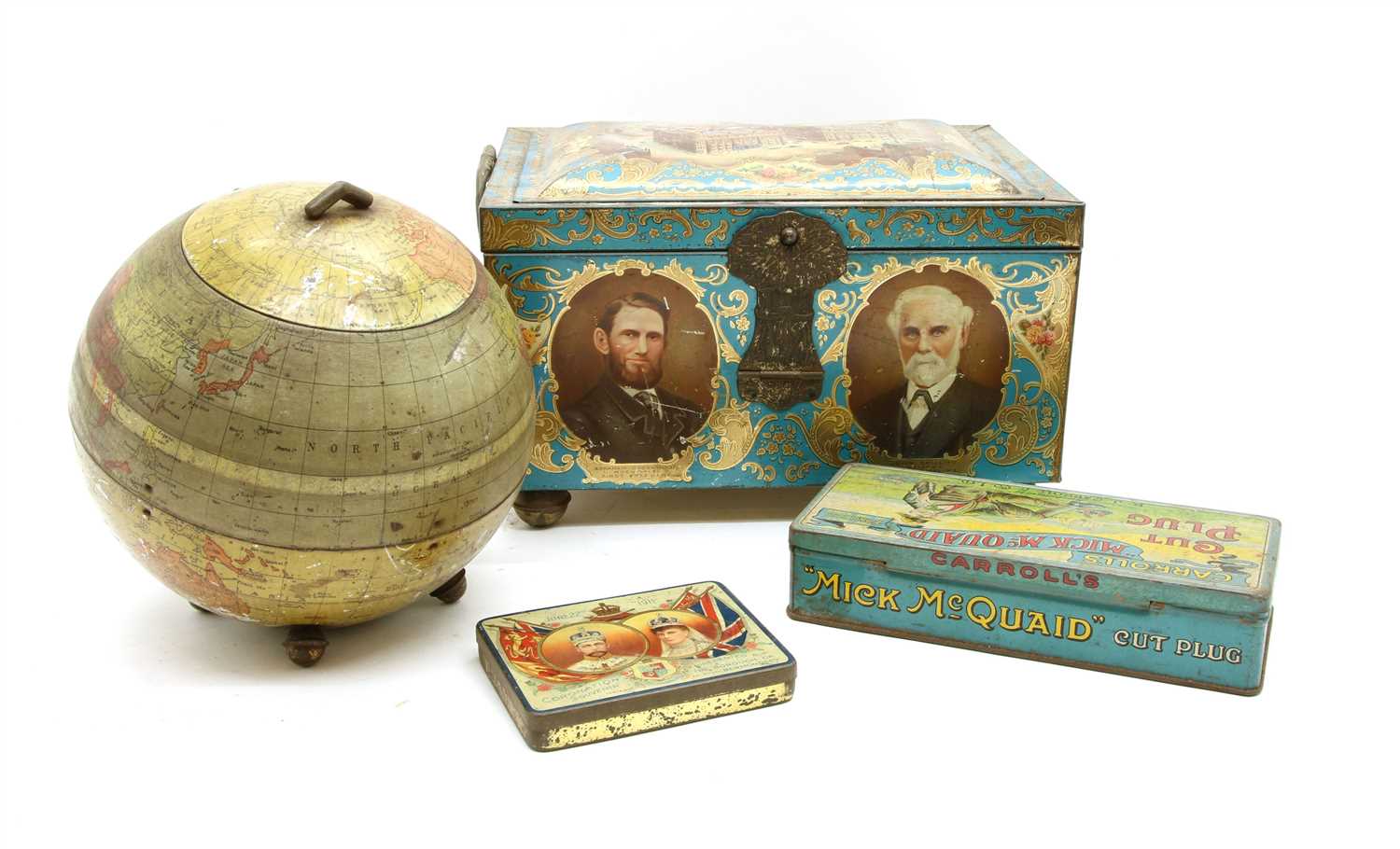 Lot 173 - A collection of biscuit tins