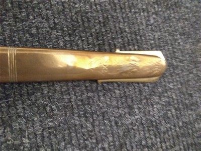 Lot 140 - A Royal Naval Officer's sword