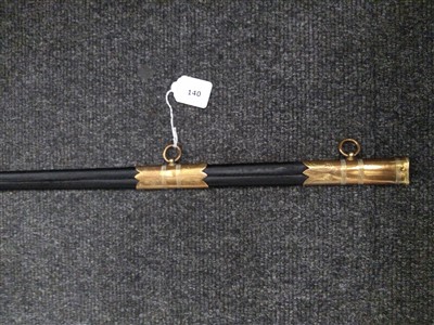 Lot 140 - A Royal Naval Officer's sword