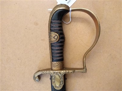 Lot 192 - A Nazi Army Officer's dress sword