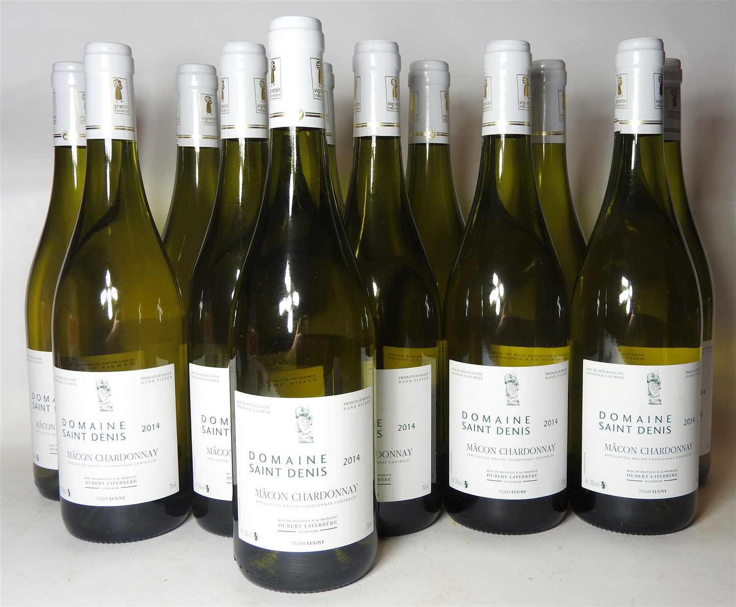 Lot 17 - Domaine Saint Denis, Mâcon Chardonnay, 2014, twenty-four bottles (boxed)