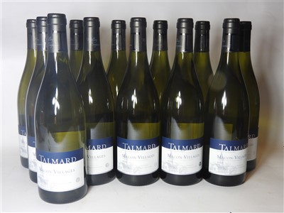 Lot 23 - Assorted Mâcon-Villages 2016: André Bonhomme (twelve bottles) and Talmard (twelve bottles)
