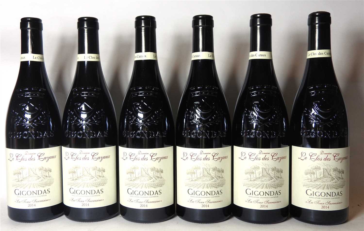 Lot 163 - Assorted Domaine Le Clos des Cazaux, Gigondas to include: 2005, 2013 and 2014 (21 bottles)