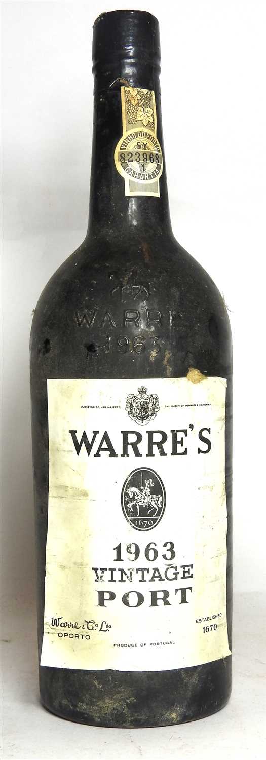 Lot 106 - Warre's, 1963, one bottle