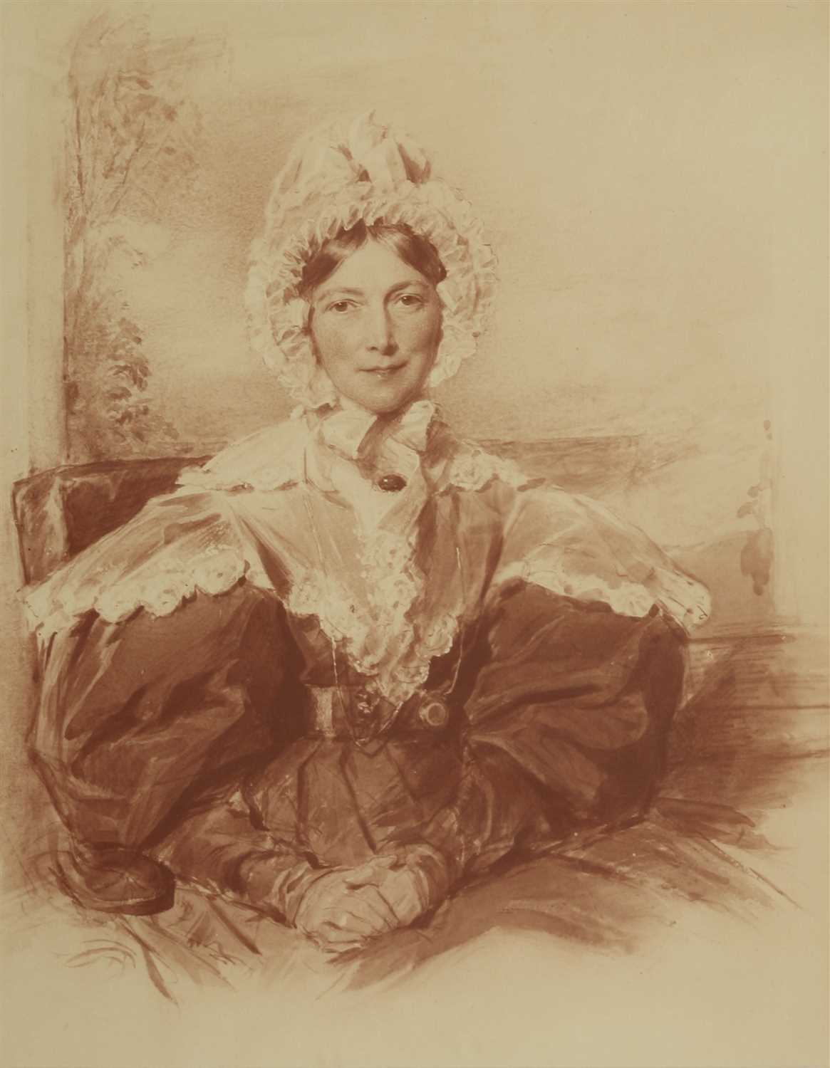 Lot 672 - A collection of lithographic and photogravure portraits